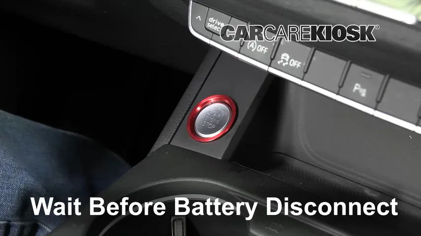 2017 Audi A4 allroad Premium Plus 2.0L 4 Cyl. Turbo Batterie Changement